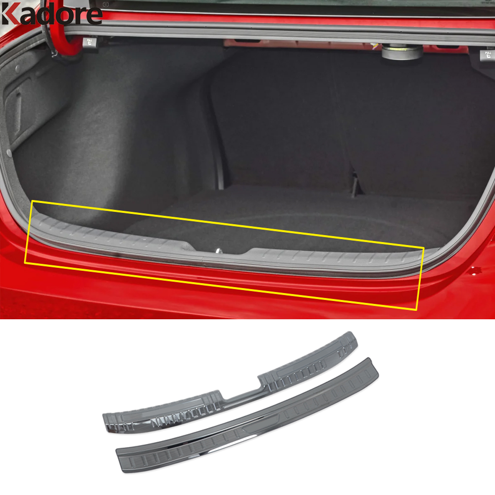 Rear Trunk Bumper Cover Trim F - Bumper Plate 10Kg recension och pris