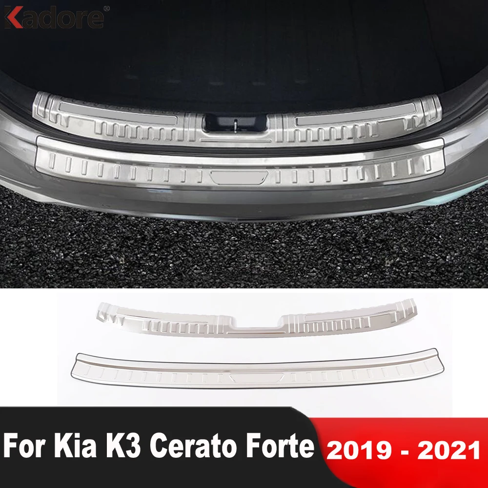 Rear Trunk Bumper Cover Trim F - Bumper Plate 10Kg recension och pris