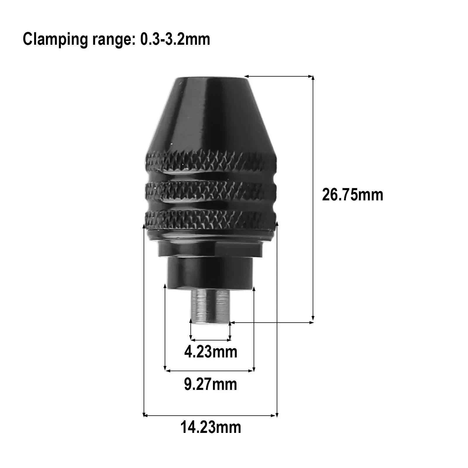 1pc 0.3-3.2mm Multi Drill Chuc - Crossfit Machine recension och pris