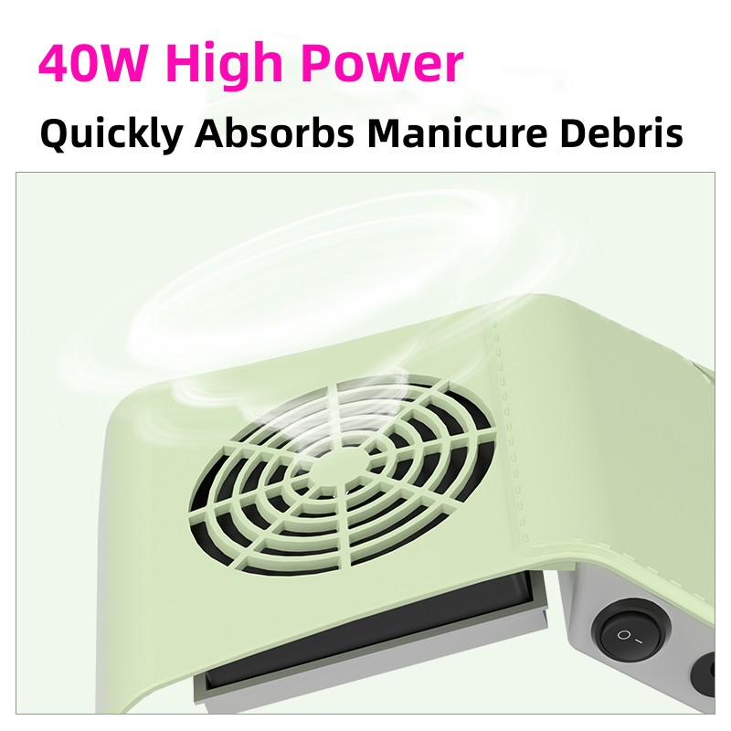 80W Nail Dust Collector With T - Crossfit Machine recension och pris